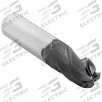 OSG Ball End Mill: Carbide, TiAlN Coated, 4 Flute, 4.5 mm Mill Dia, 14 mm LOC, 51 mm OAL (MPN 404-1772-BN11)