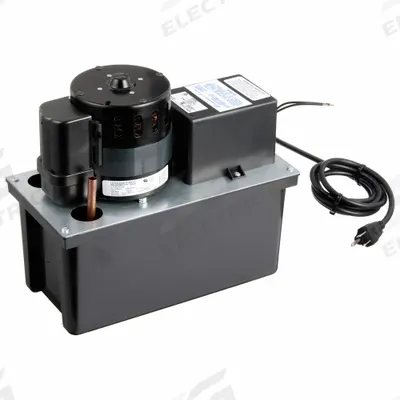 LITTLE GIANT Condensate Removal Pump: 115V AC, 1 gal Tank, 1/5 hp, 7.5 gpm - High-Capacity Condensate Tank Pumps