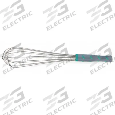 VOLLRATH Whip: 16 in Overall Lg, Nylon Handle, Aqua Handle, NSF Certified - Whisks