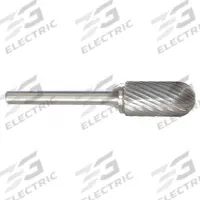 APPROVED VENDOR Carbide Bur: Ball-Nosed Cylinder, SC-4, Single Cut, 7/16" x 1" Head, 1/4" Shank (MPN 310-001074). Key specifications — Trade Number: SC-4; Brand: APPROVED VENDOR.