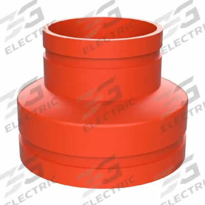 GRUVLOK Metal Pipe Elbow: Concentric Reducer, 4 in x 1 1/2 in - Grooved Pipe Fittings