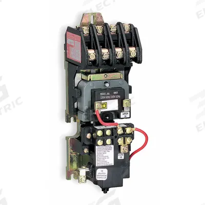 SQUARE D Lighting Magnetic Contactor: 4 Poles, 277V AC - Mechanically Held Lighting Contactors