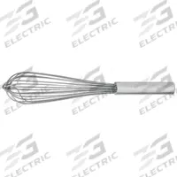 CRESTWARE Whip: 14 in Overall Lg, Stainless Steel Handle, Silver Handle, Silver (MPN FW14). Key specifications — Brand: CRESTWARE; Dishwasher Safe: No; Handle Material: Stainless Steel; NSF Certified: No; Handle Color: Silver.