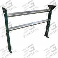 APPROVED VENDOR Conveyor Support Stand: For 16 in Between Frame Wd, 31 in Min. Ht, 43 in Max. Ht (MPN 5W815). Key specifications — Stand Material: Steel; Color: Green; Brand: APPROVED VENDOR.