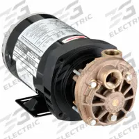 Turbine Pump: 1/2 hp, 115/208-230V AC, 110 psi Shut Off, Capacitor-Start (MPN 4UP51). Key specifications — Brand: DAYTON; Motor Enclosure Type: ODP.