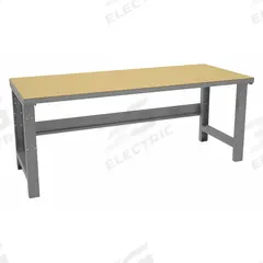 TENNSCO Workbench: Adj Ht, Particleboard, 72 in x 30 in, 1,800 lb Overall Load Capacity, Gray (MPN WBA-1-3072SHB). Key specifications — Brand: TENNSCO.