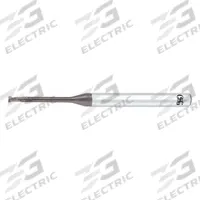 OSG Corner Radius End Mill: Carbide, WXS Coated, 2 Flute, 3 mm Mill Dia, 2.5 mm LOC, 0.5 mm Rad (MPN 3103014)