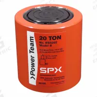 POWER TEAM Standard Hydraulic Rams: Single Acting, 20 ton Nominal Capacity, 2 in Nominal Stroke Lg (MPN RSS202). Key specifications — attr98927: POWER TEAM.