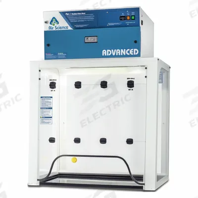 AIR SCIENCE Ductless Fume Hood: Purair Advanced, 34 in Overall Wd, 4 3/8 ft Overall Ht - High Performance Ductless Fume Hoods & Enclosures