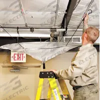 PIG Leak Diverter Tarp Kit: Straps Leak Diverter Mounting, Polyester/PVC, Clear, Hanging Straps (MPN TLS753-CL). Key specifications — Diverter Material: Polyester; Diverter Color: Clear; Leak Diverter Mounting Style: Straps; Brand: PIG.