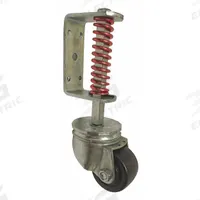 PAYSON CASTERS, INC Side Mount Caster: Swivel, Rubber, 3 in Wheel Dia., 1 7/8 in Wheel Wd, Steel (MPN 882-3PJ). Key specifications — Wheel Bearing Type: Plain; Brand: PAYSON CASTERS, INC.