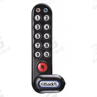 CODELOCKS Electronic Keyless Lock: Powder Coated, Cam Latch, 1 5/16 in Body Ht, 5 3/8 in Body Wd (MPN KL1006KIT-BLK). Key specifications — Finish: Powder Coated; Latch Type: Cam Latch; Brand: CODELOCKS; Manufacturer Part Number: KL1006KIT-BLK.