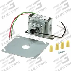 ROBERTSHAW Class 2 Transformer: 75 VA Power Rating, 120V AC/208V AC/240V AC/480V AC, 24V AC (MPN 620-503). Key specifications — Brand: ROBERTSHAW; Connection - Primary: Wire Lead; Connection - Secondary: Wire Lead; Input Voltage: 120V AC; Mounting: Plate; Output Voltage: 24V AC.