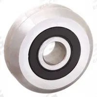 PBC LINEAR V-Guide Wheel Bearing: 1.803 in OD, 52100 Steel, For Size 3 V-Guide Rails, VWS3. Key specifications — Material: 52100 Steel; Lubrication: Permanently Greased; For Use With: V-Guide Rail; Manufacturer Part Number: VWS3; Brand: PBC LINEAR; Size: 3; Bearing Protection: Sealed; For Rail Size: Size 3 V-Guide.