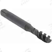 WIDIA GTD Spiral Flute Tap: M6x1 Metric, D5 / 6H, 3 Flute, Bottoming Chamfer, Black Oxide Cobalt (MPN 5400159)