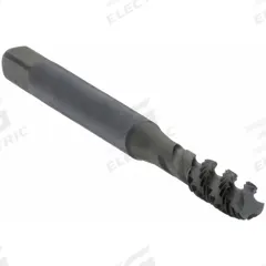 WIDIA GTD Spiral Flute Tap: M6x1 Metric, D5 / 6H, 3 Flute, Bottoming Chamfer, Black Oxide Cobalt (MPN 5400159)
