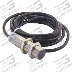 EATON Inductive Cylindrical Proximity Sensor: Non-Terminated Cable, Unshielded, 3 Wires, 10-48V DC (MPN E57PS-18UNC8-C2). Key specifications — Brand: EATON; AC Supply Voltage Rating: Not Rated; DC Supply Voltage Rating: 10-48V DC.
