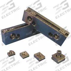 MITEE-BITE Vise Jaw Set: 8 in L x 1 in W x 1.73 in H, 2 PK (MPN 32068). Key specifications — Brand: MITEE-BITE PRODUCTS INC; Includes: (2) Jaws; Manufacturer Part Number: 32068; Mounting Hole Size: M5; Product Type: Vise Jaw Set.