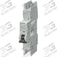 SIEMENS IEC Miniature Circuit Breaker: 40 A Amps, 60V DC, 10kA at 277V AC, Screw Clamp, 5SJ4, AC/DC (MPN 5SJ41407HG42). Key specifications — Brand: SIEMENS; DC Voltage Rating: 60V DC; Max. AIR Rating: 10kA at 277V AC; Terminal Connection: Screw Clamp; AC Voltage Rating: 277V AC.