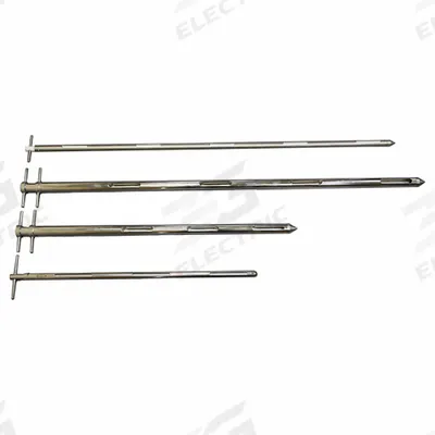 COLE-PARMER Powder Sampling Tool: 6.42 fl oz Capacity - Imperial, 1 in Handle Dia - Imperial - Single Slot Powder Samplers