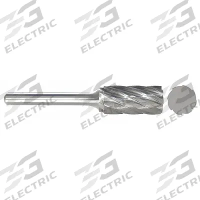 APPROVED VENDOR Carbide Bur: Cylinder, SA-6NF, Aluminum Cut, 5/8" x 1" Head - Aluminum-Cut Cylinder Burs