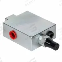 ENERPAC Over Center Check Valve: 10,000 psi, 10 gpm, 1/4"-18/3/8"-18, NPT (MPN V2). Key specifications — Body Material: Steel; Outlet Connection Type: NPT; Brand: ENERPAC; Inlet Connection Size: 3/8"-18; Outlet Connection Size: 3/8"-18; Inlet Connection Type: NPT.