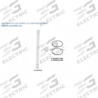 ELGA Flex UV Lamp Replacement Kit: SK-CSPPC1-UV. Key specifications — Brand: ELGA; Manufacturer Part Number: SK-CSPPC1-UV; Product Type: Flex UV Lamp Replacement Kit.