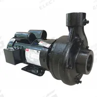 Centrifugal Pump: 2 hp, 115/230V AC, 50 ft Max Head, 2 1/2 in , 2 in Intake and Disch (MPN 55JJ63). Key specifications — Brand: DAYTON; Motor Enclosure Type: TEFC.