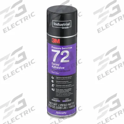 3M Spray Adhesive: Pressure Sensitive 72, Gen Purpose Bonding & Repair - General Purpose Spray Adhesives
