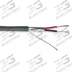CAROL Power Limited Cable: 100 ft Cable Lg, 16 Strands, 18 AWG, Commercial, Comm Cable, PVC, Gray (MPN C0454A). Key specifications — Application: Audio Systems; Fire Rating: Commercial; Insulation Material: PVC; Jacket Material: PVC; Manufacturer Part Number: C0454A; Product Type: Communication Cable; Shielding Material: Aluminum; Brand: CAROL.