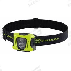 STREAMLIGHT Rechargeable Headlamp: Rechargeable, 200 lm Max. Brightness, 48 hr Max Run Time, Yellow (MPN 61435). Key specifications — attr1391544: USB Cord; attr1391546: STREAMLIGHT.