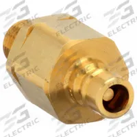 SNAP-TITE Hydraulic Quick Connect Hose Coupling: 1/4 in, Brass, 416.35 lpm Max. Flow Rate, Nitrile (MPN BVHN4-4M). Key specifications — Thread Size: 1/4"-18; Seal Material: Nitrile; Brand: SNAP-TITE.