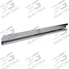 TRESTON Bin Mounting Rail: 2 in x 24 7/8 in x 3 in, 1 Hooks, Screw-In, Surface, Silver (MPN 839086-51). Key specifications — Mounting Type: Surface; Includes: Bolts; Finish: Zinc-Plated; Color: Silver; Accessory Type: Bin Mounting Rail; Locking System: Screw-In; Material: Steel; Brand: TRESTON.