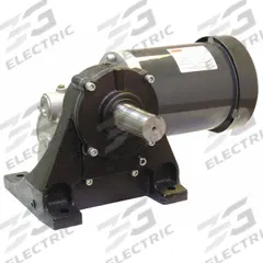 DAYTON AC Gearmotor: Right Angle, Single Output Shaft, 3-Phase, TEFC, 68 RPM, 1,143 in-lb Max Torque (MPN 4FDY6). Key specifications — Brand: DAYTON; Full Load Current: 6.4-6.4/3.2 A.