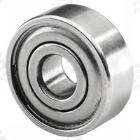 TRITAN Miniature Ball Bearing: 609, Dbl Shield, 9 mm Bore, 24 mm OD, 7 mm Wd, Alloy Steel Ring (MPN 609 ZZ PRX). Key specifications — System of Measurement: Metric; Bearing Industry Number: 609; For Environment: Oily/Greasy.