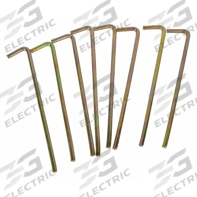 APPROVED VENDOR Peg, 0.24x7in: TT11C5397PGG - Replacement Parts for Canopy Tents & Temporary Structures