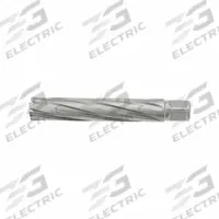HOLEMAKER TECHNOLOGY Annular Cutter: 5/8 in Cutter Dia, 4 in Max Cutting Dp, Bright, Carbide (MPN 109040-0020). Key specifications — attr253884: No; attr253885: Bright; attr253886: Carbide; attr253887: Weldon Flat; attr253888: Fractional Inch; attr277149: HOLEMAKER TECHNOLOGY.