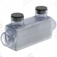 POLARIS Multitap Connector: 2 Port, In-Line Entry, 6 AWG – 600 kcmil Wire Size, Clear (MPN ISR-600CB). Key specifications — Body Material: Aluminum; Brand: POLARIS.