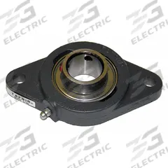 TIMKEN 2 Bolt Flange Bearing: Radial Ball, 5/8 in Bore, Cast Iron, Set Screws, 3 55/64 in Lg (MPN SCJT 5/8). Key specifications — Bore Type: Cylindrical; Brand: TIMKEN; Lubricant Material: NLGI #2 Equivalent; Mounting Bolt Size: 3/8 in; System of Measurement: Inch.