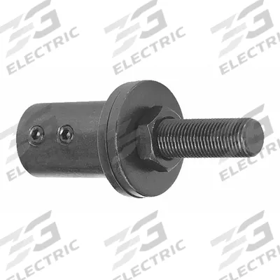 Dayton Shaft Arbor: Smaller Fractional Horsepower Motors, 1/2"-20 LH Thread Size - Drill Press Shaft Arbors