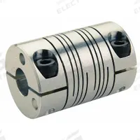 RULAND MANUFACTURING Motion Control Coupling: 3° Angular Misalignment, 11 mm Bore Dia 1, Aluminum, 1 (MPN FCMR25-11-9-A). Key specifications — attr673559: Yes; attr673552: Round; attr673601: Metric; attr673553: RULAND MANUFACTURING; attr920803: Different Bore Dimensions.