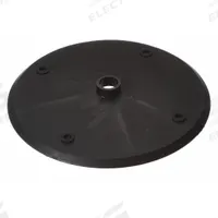 CENTURY Motor Rain Shield: 6 3/4 in Overall Dia, 5/8 in Bore Dia (MPN 1383A). Key specifications — Brand: CENTURY.