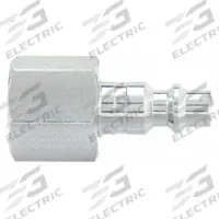 HANSEN Quick Connect Hose Coupling: 1/4 in Body Size, 3/8 in Hose Fitting Size, 3/8"-18 Thread Size (MPN 15E). Key specifications — Brand: HANSEN; Thread Size: 3/8"-18; Coupling Locking Type: Sleeve; Hose Fitting Gender: Female.