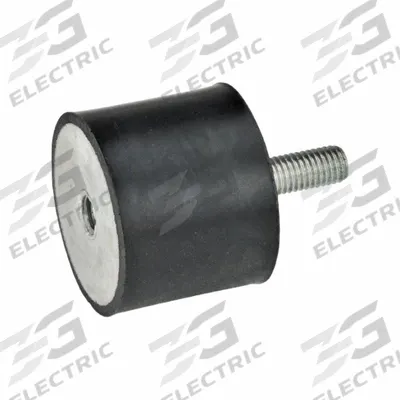JW WINCO Vibration-Isolating Mount: Cylindrical, Natural Rubber, Male x Female Style - Male x Female Vibration-Isolating Mounts