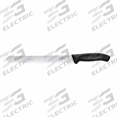 VICTORINOX Slicer Knife: Straight, 16 7/8 in Overall Lg, Stainless Steel Blade - Slicing Knives