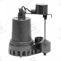 DAYTON Sump Pump: 1/2 hp, 26 ft Max. Head, 4.9 A, Cast Iron, Piggyback Vertical (MPN 92541). Key specifications — Brand: DAYTON; Switch: Piggyback Vertical.
