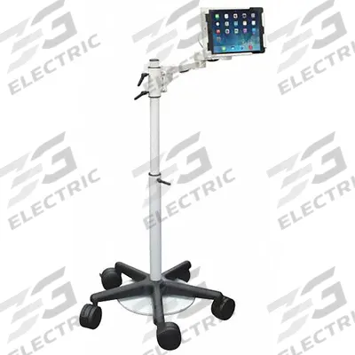 AFC INDUSTRIES Medical Workstation: 32 in Overall Wd, 33 1/2 in Overall Dp, 42 in Overall Ht - Mobile Medical Tablet Carts