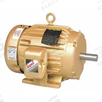 BALDOR General Purpose Motor: Rigid Base Mount, Totally Enclosed Fan Cooled, 3 hp, 208-230/460V AC (MPN EM3661T). Key specifications — Brand: BALDOR; Nameplate Voltage @ 60 Hz: 208-230/460V AC; Full Load Current @ 60 Hz: 8.2/4.1 A; Nameplate RPM @ 60 Hz: 1,755 RPM; Motor Enclosure: TEFC.