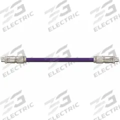 READYCABLE Ethernet Cable: Cat6, M12 Male Straight x M12 Male Straight, 15 ft Lg, PUR, Purple, X (MPN CAT9431012-15). Key specifications — Brand: READYCABLE; Cable Jacket Color: Purple; End 1 Coding: X; End 2 Coding: X; Performance Category: Cat6.