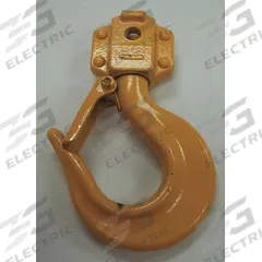 HARRINGTON Bottom Hook: Lever Chain Hoists, 6,000 lb Compatible Load Capacity, L5LB, L5BU0301021. Key specifications — Compatible Hoist Type: Lever Chain Hoists; Product Type: Bottom Hook; Compatible Series: L5LB; Manufacturer Part Number: L5BU0301021; Included Components: Safety Latch.